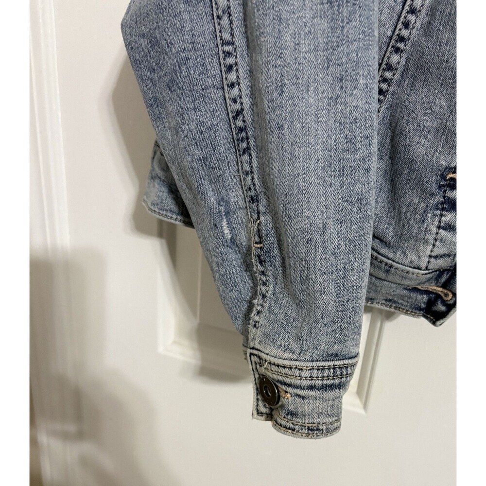 Torrid Denim Jacket Size 1 - Picture 3 of 16